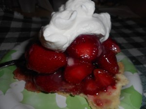 strawberry pie and more flowers 017