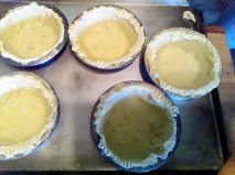 tart shells ready to bake