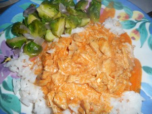 chickpea soup, salad, bread 018