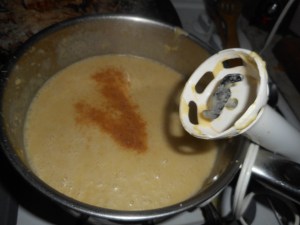 choco chip muffin, leekpotato soup 017