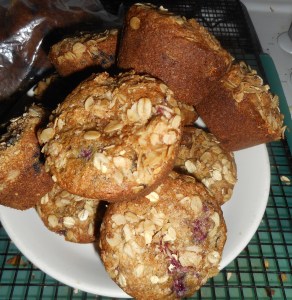 spagetti and raspberry muffins 001