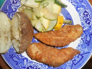 spicy chicken, noodle stir fry 004