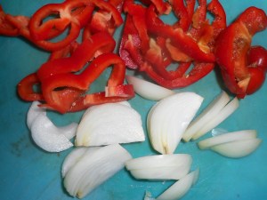 seafood pasta and swordfish 011