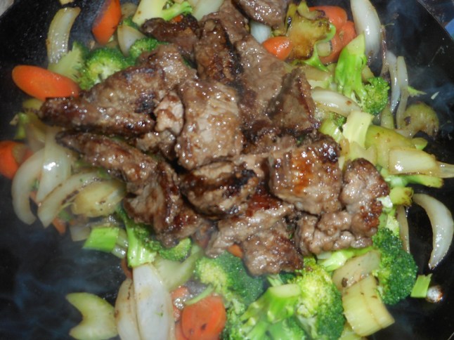 lemon blooms and beef with broccoli 010