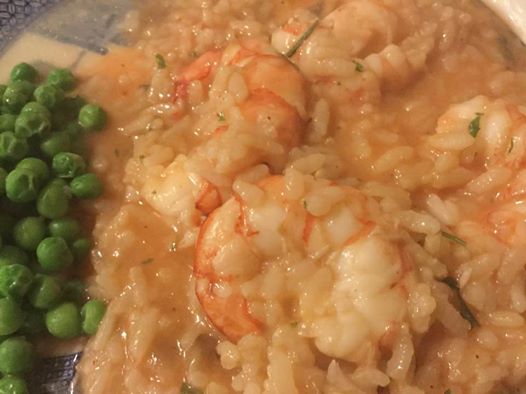 shrimp risotto