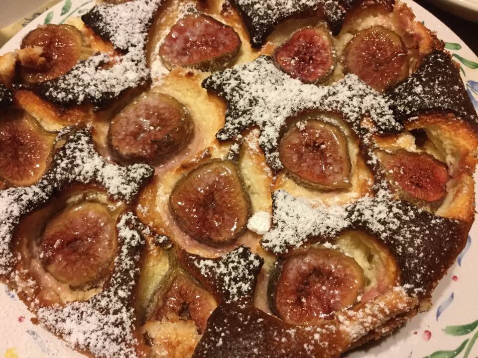 fig and greek yogurt cake