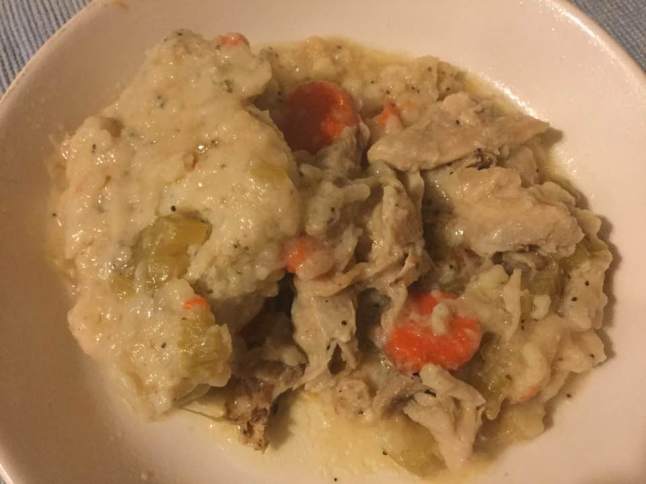 chicken and herb dumplings