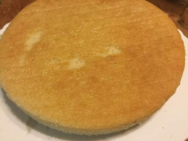 lemon cake layer