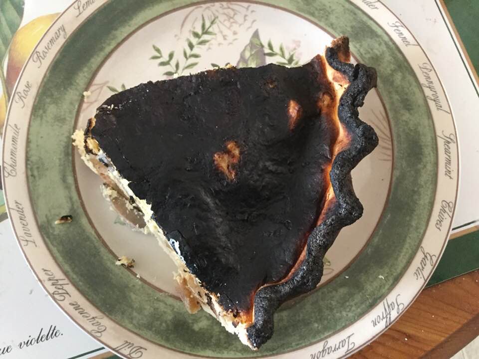 scorched quiche