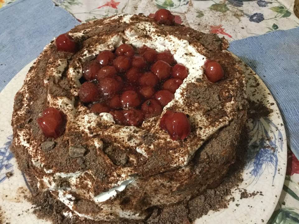 black forest cake