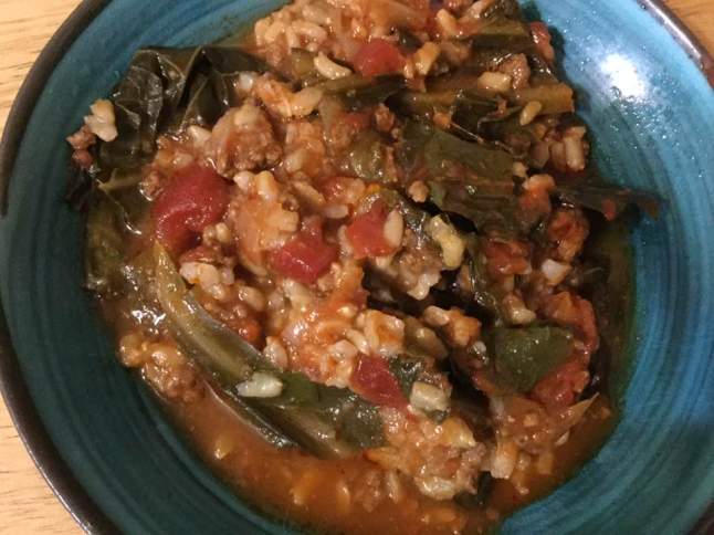 cabbage n rice casserolle