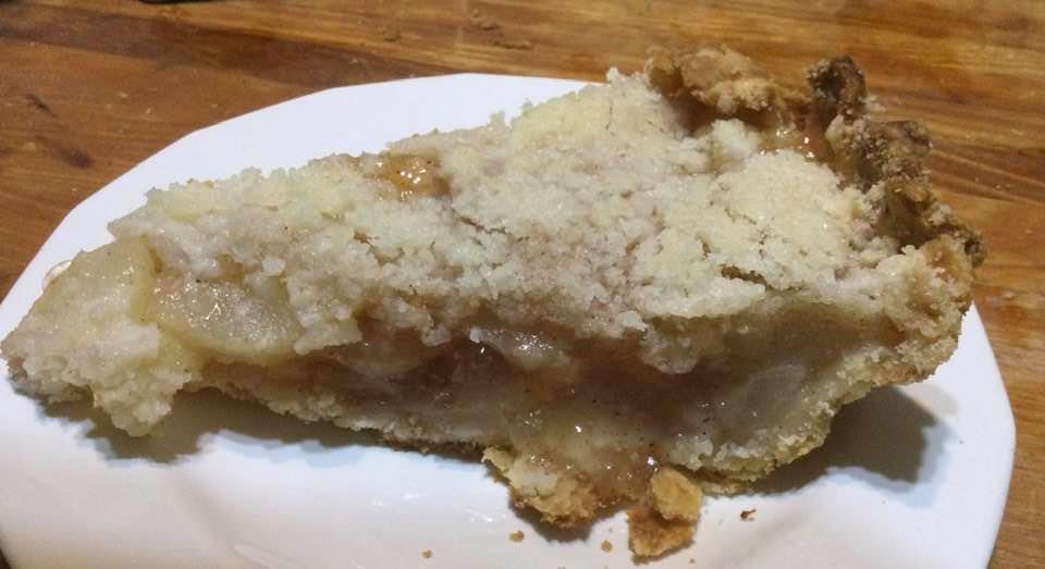 This image has an empty alt attribute; its file name is pear-pie-slice.jpg